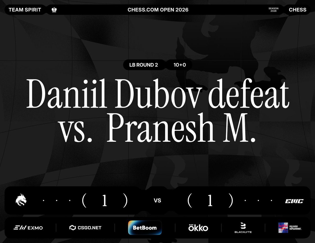 Team Spirit Chess tweet media