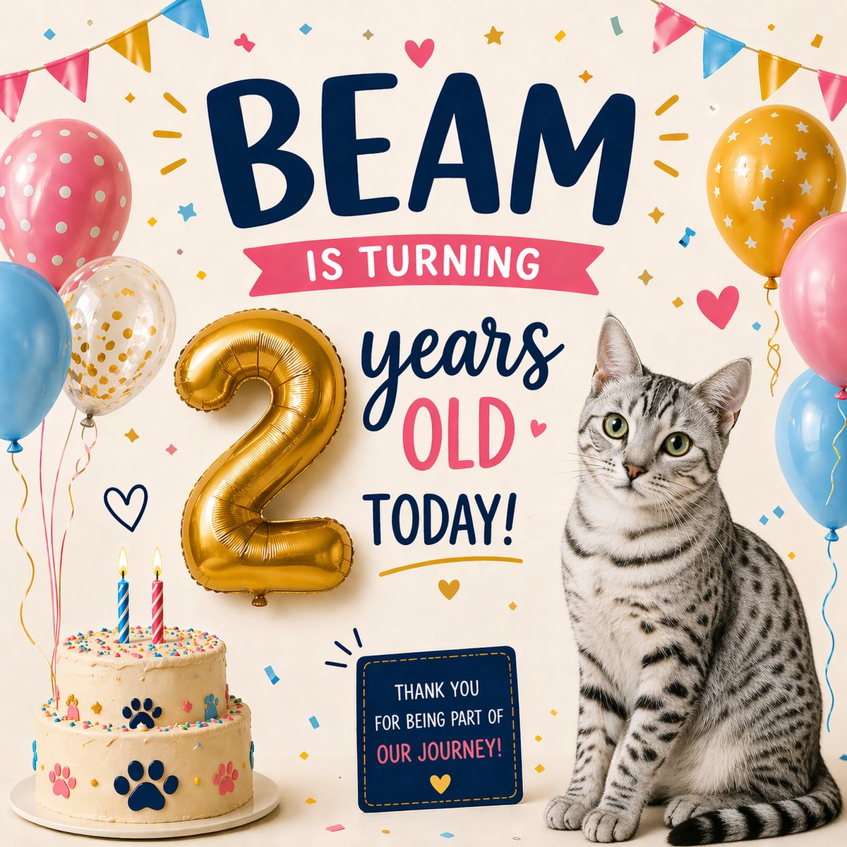 Two years ago today, BEAM began its journey! 

On this date last year, we had 57,000 channels on BEAM. Today, we stand at 275,000.

This growth was not driven by noise, but by belief, participation, and a shared vision of what livestreaming can become.