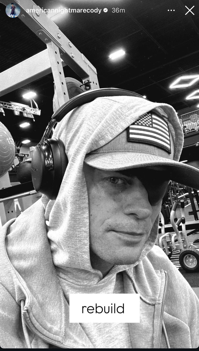 OfChaosAndHero's tweet image. Cody’s wearing an eye patch now. I hope he has a speedy recovery with this eye. You’ve got this, Cody! 💪 @CodyRhodes #Smackdown #CodyRhodes #AmericanNightmare #QB1