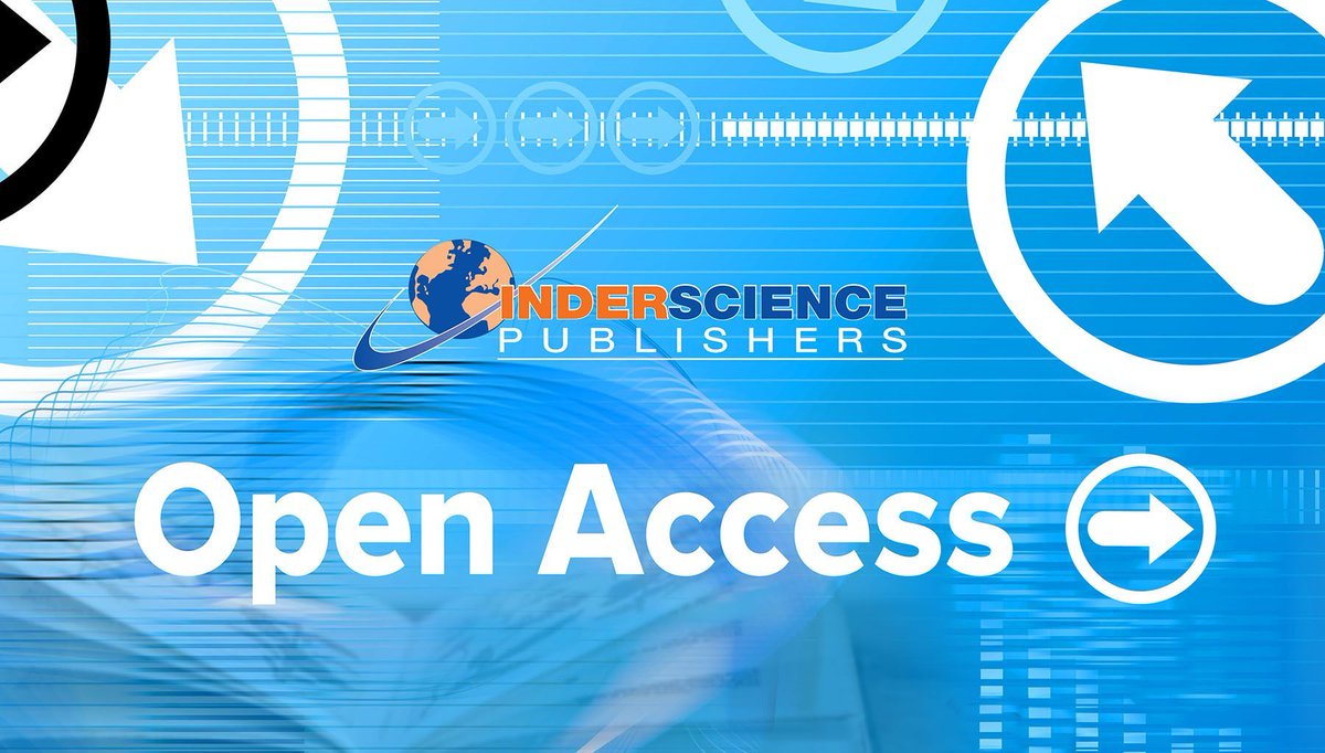 Inderscience Publishers tweet media