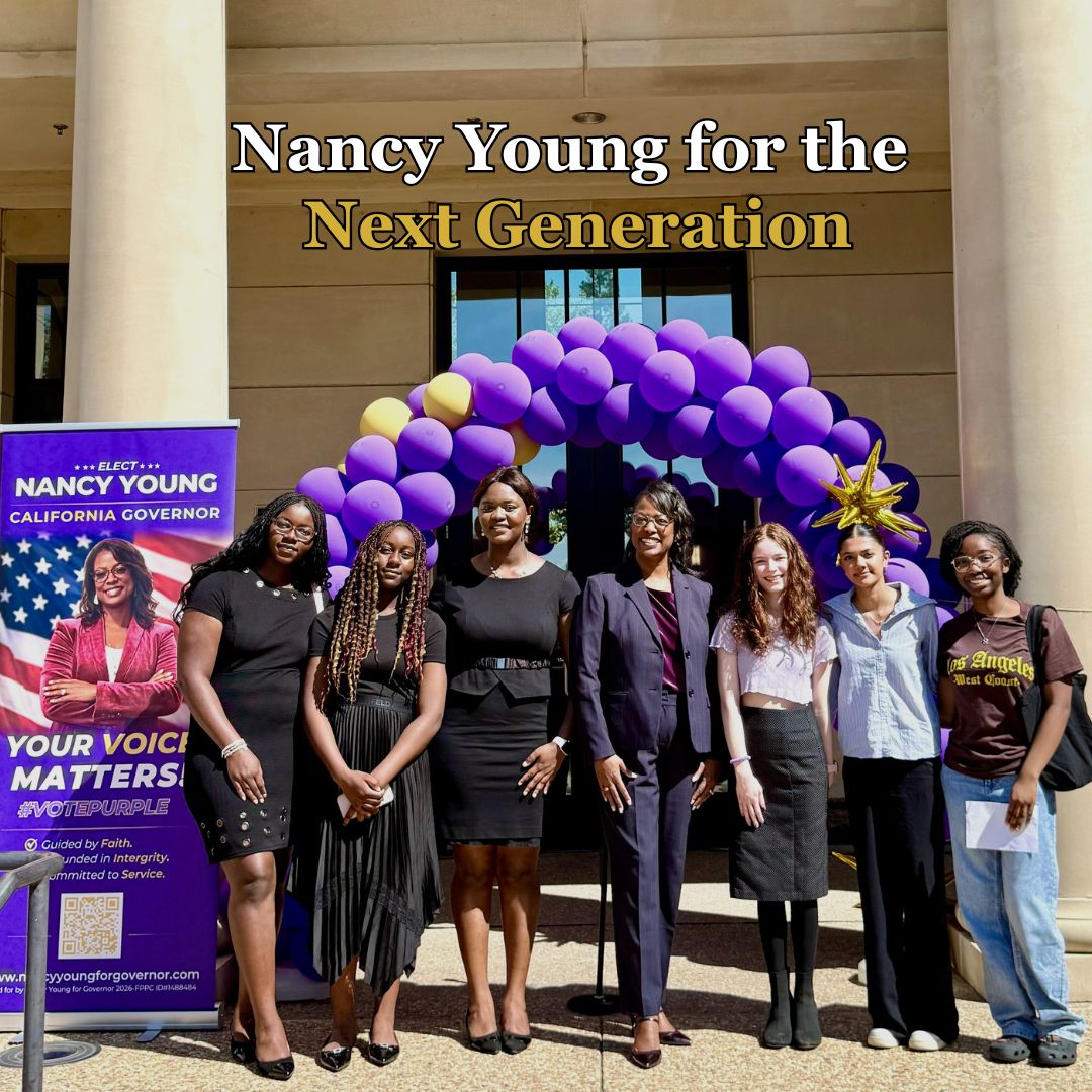 nancyyoung4gov's tweet photo. The next generation is speaking, and their voices matter.

These young girls and college students are sharing how Nancy Young’s leadership has inspired them, encouraged them, and helped them believe in what’s possible for their own futures.

This is what real impact looks like: leadership that reaches beyond titles and touches lives.

Share this with someone who believes the youth are not just the future, but the reason we fight for a better one today.

#YouthLeadership #WomenInLeadership #YouthEmpowerment #VotePurple #NancyYoungForGovernor