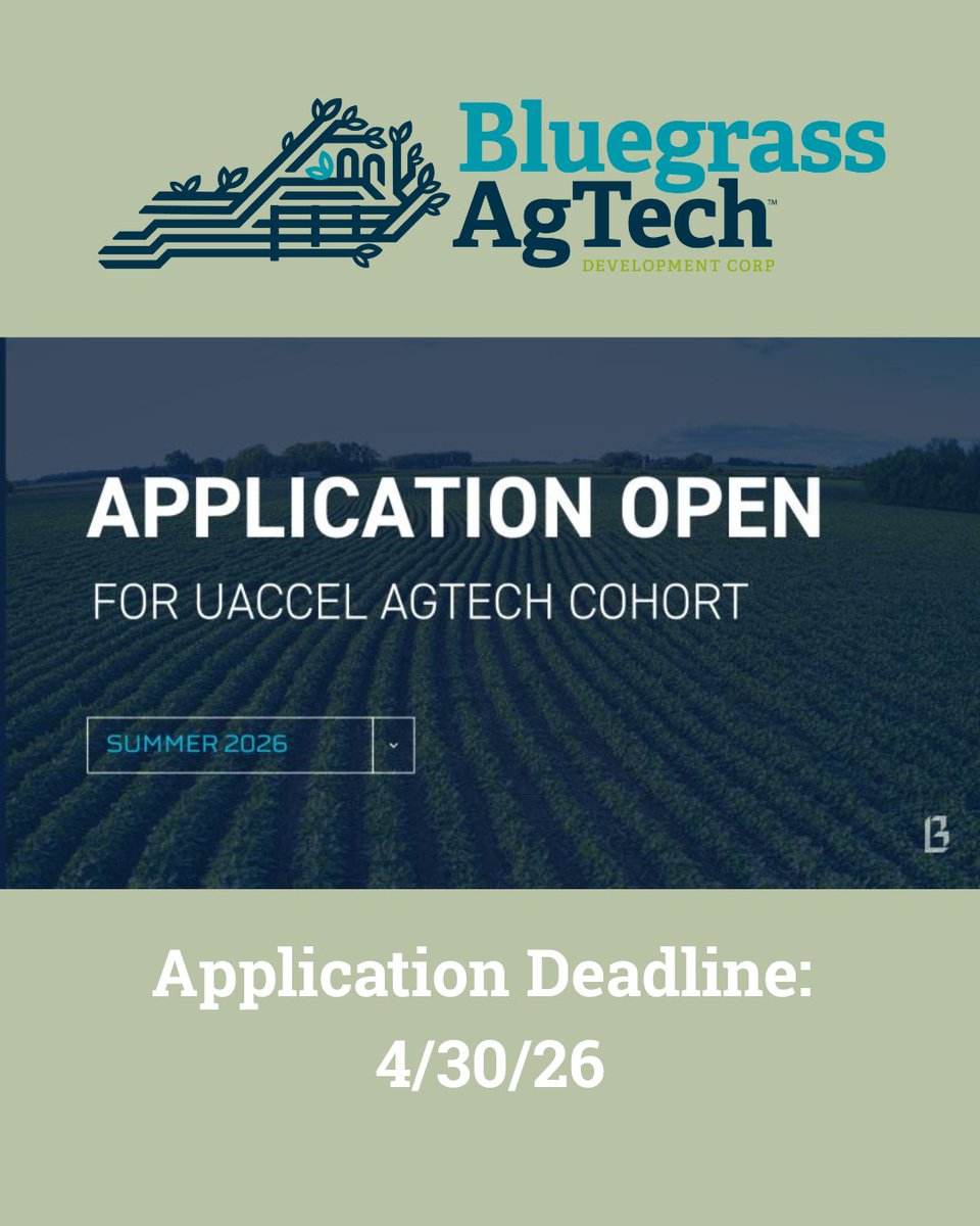 Bluegrass AgTech Development Corp tweet media