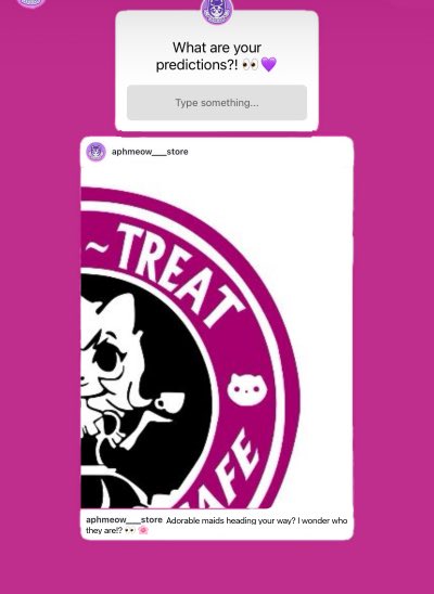 PopAphmau's tweet photo. New Aphmau Merch drop teased on Instagram. What do you think will be released?! https://t.co/1WDyMp4zfR