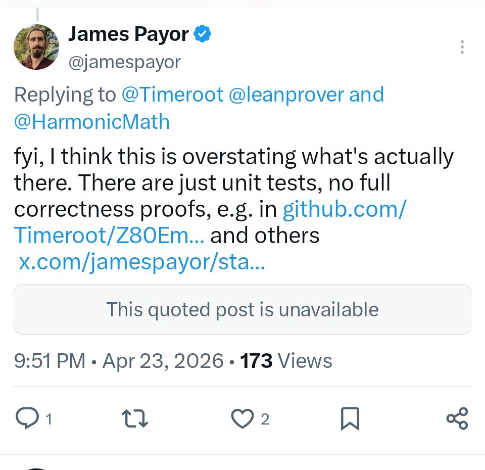 James Payor tweet media