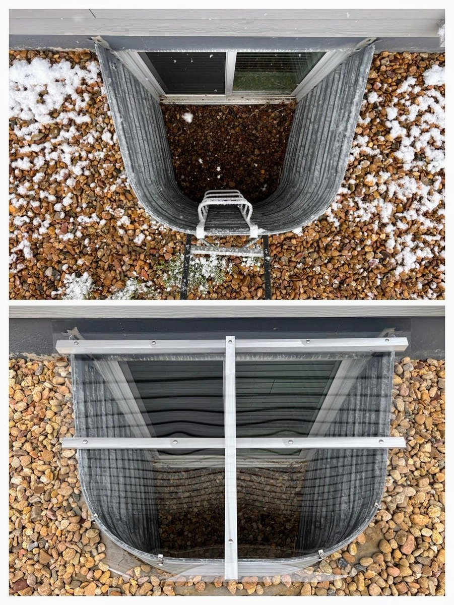 PolyguardCovers's tweet photo. Another to-do list item ✅

Just installed 4 standard window well covers for a home in Greeley - clean look + solid protection from debris, water &amp; falls 🍂💧

Easy upgrade, done right 💪

📞 970-674-0377
🌐 https://t.co/yGVqcKj1rz

#PolyguardCovers #GreeleyCO #HomeImprovement https://t.co/MeSFiqD6Tz