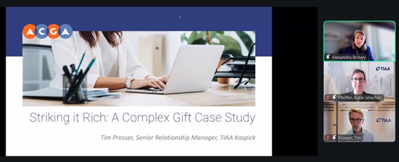 acga_web's tweet photo. Did you miss last week's webinar - Striking it Rich: A Complex Asset Case Study presented by Tim Prosser and sponsored by TIAA Kaspick?

ACGA members can access it NOW on our website: https://t.co/ELXahYntl0. You'll see the April 16th event, as well as all of our past webinars. https://t.co/foZQ9oaeGz