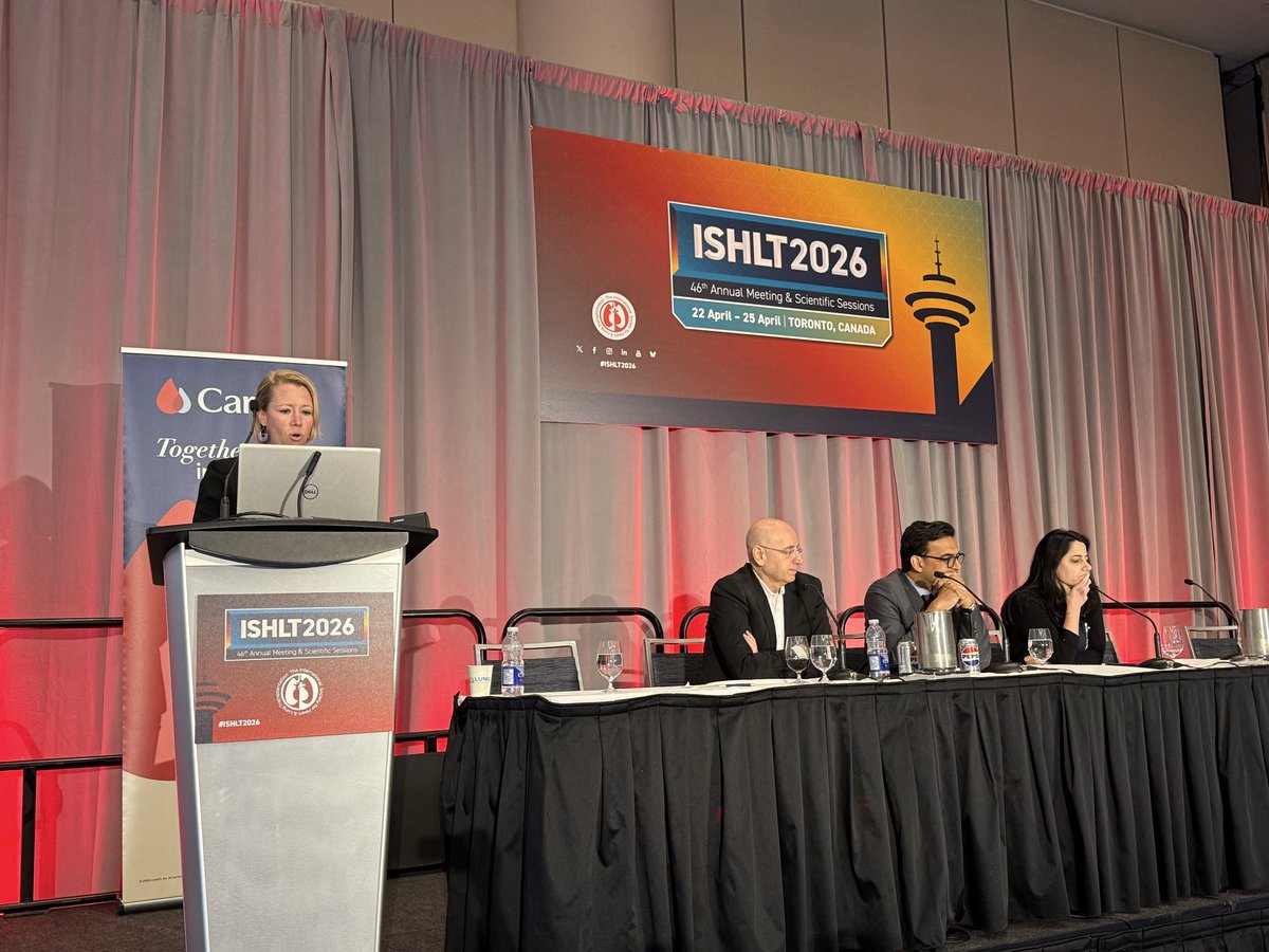 JeffTeuteberg's tweet photo. ⏰@CareDx lunch 🫀xplant symposium @ISHLT , discussing GEP &amp; cfDNA use and what the future holds! #ISHLT2026 @TheJHLT 

Thanks to our panelists: Anne van Beuningen @EmoryUniversity, @NirUrielMD, @YasMoayedi, Snehal Patel @NorthwellHealth https://t.co/DngjL5Wcda