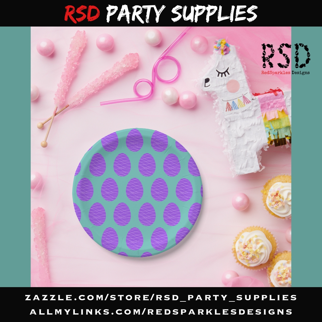 RedSparklesNYC's tweet image. 🍽️ Purple Easter Eggs Paper Plates 🥚 
Perfect for your Easter table — change the background color to make it your own ✨

zazzle.com/purple_easter_…
 via @zazzle

#Easter #PaperPlates #PartySupplies #SpringVibes #ZazzleShop #RSD #RedSparklesDesigns #RSDPartySupples