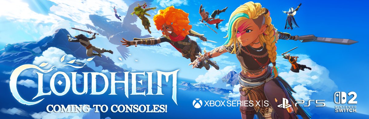 PerpGames's tweet image. ICYMI...

We're bringing #Cloudheim to PS5, Xbox Series X|S, &amp;amp; Nintendo Switch 2 with Noodle Cat Games!

🔴 Chaotic physics-based combat inspired by Zelda
🟢 Online 4-player Co-op
🔵Insane abilities for team combos
🟣 Fishing 🎣

Wishlist now!

#Gaming