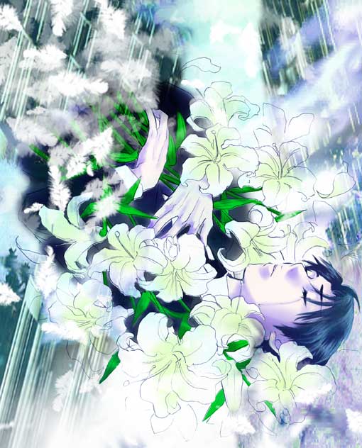 「はあああ、成瀬先生!!何度観ても美しい!!昔描いた、成瀬先生。<『魔王」見始めた」|篠原正美/すずはら篠のイラスト
