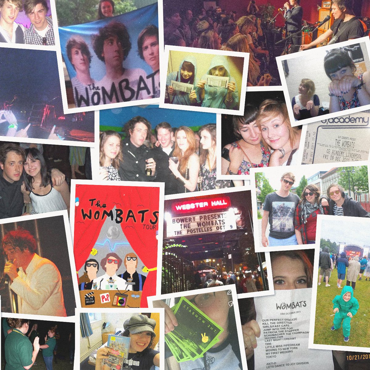 The WOMBATS tweet media