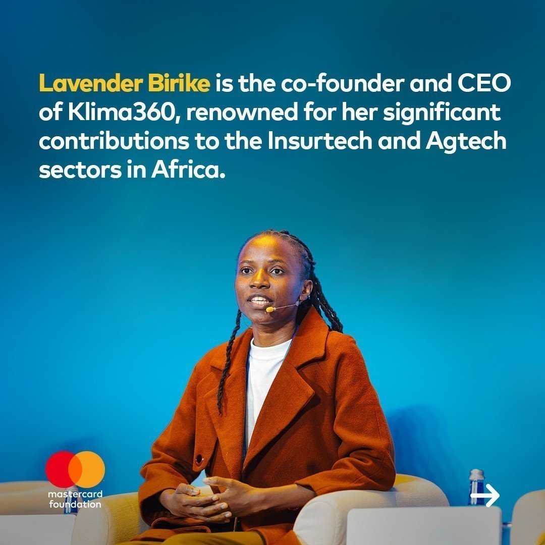 MastercardFdn's tweet image. Klima360, led by Lavender Birike, is developing AI‑driven climate adaptation solutions for African agriculture. Innovation like this shows why girls interested in #STEM must be supported, mentored, and nurtured to develop solutions that drive inclusive growth. Learn more about