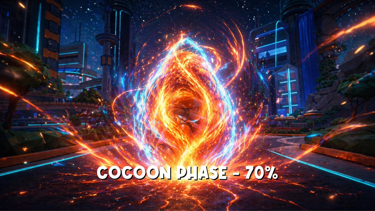 TheNemesis_io's tweet image. Energy is peaking. The cocoon is slowly reaching its limit.

#comingsoon #likeaphoenix