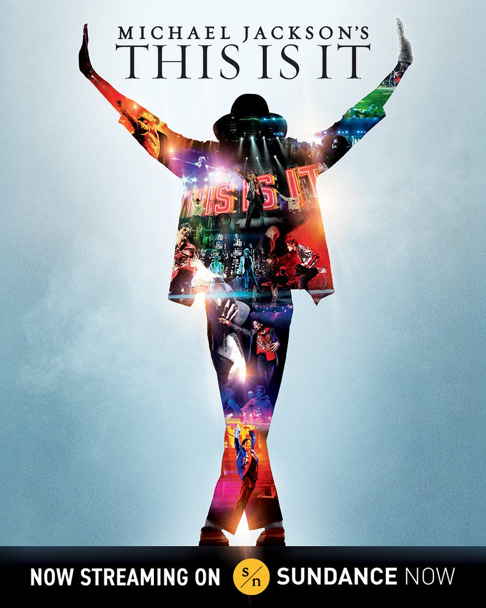 sundance_now's tweet photo. When greatness takes the stage one last time. Michael Jackson stars in #ThisIsIt, streaming on Sundance Now. https://t.co/YPXyA9QdrL