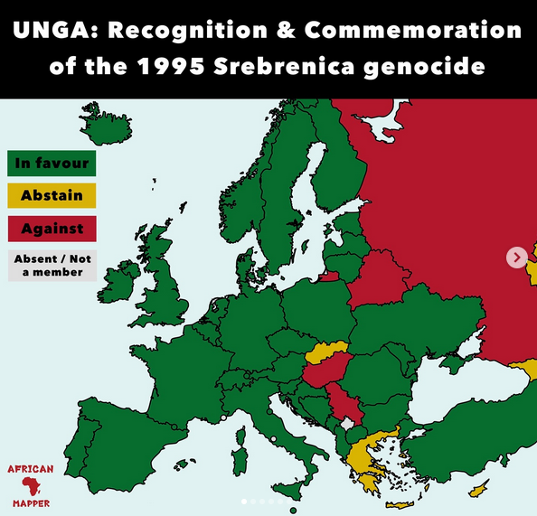 ImpracticalDev's tweet photo. @DonPercival13 1995 u Srebrenici. 

Evo ti i mapa, posto vidim da volis mape. https://t.co/QM6TXe2MOU