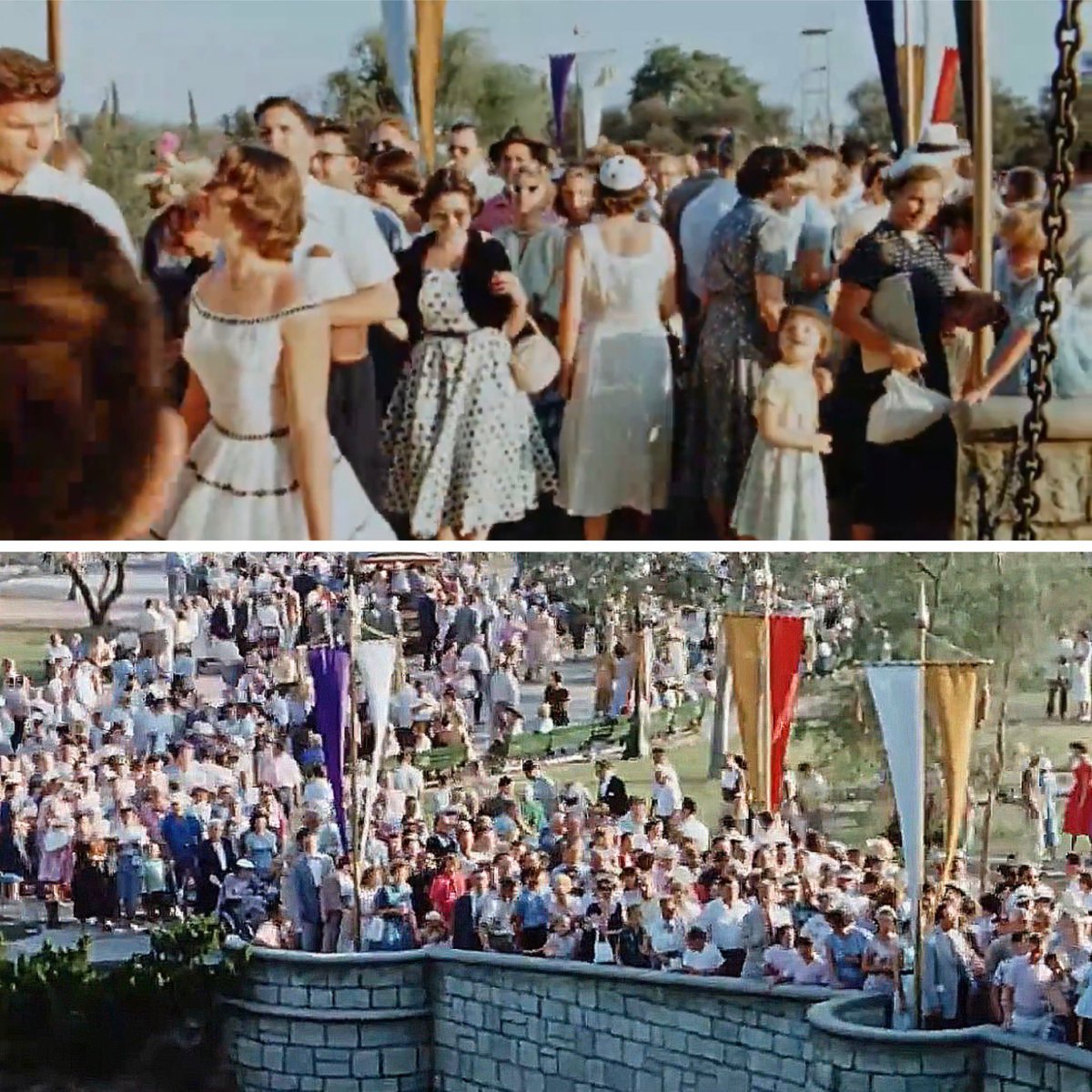 Disneyland opening before Hart-Celler.

So hard to believe this was once our reality. So incredibly beautiful.

This is what we had and we lost it in only 70 years time.