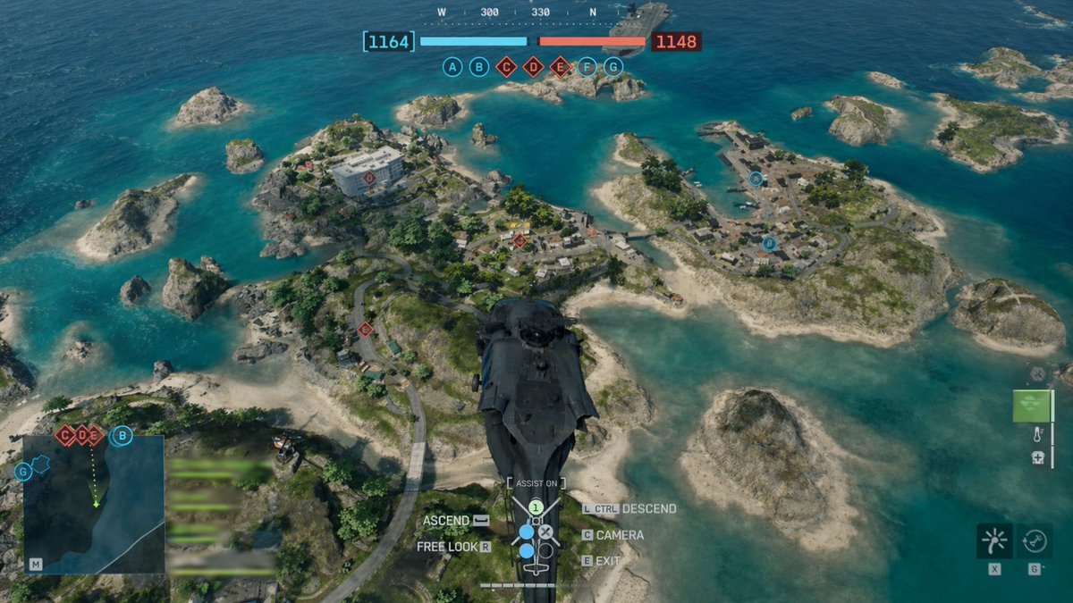 nerdsetupgames's tweet photo. Imagem do mapa Tsuru Reef que chaga na Season 4 do Battlefield 6. (Peguei um frame do vídeo do Roadmap e usei IA+Photoshop na imagem) https://t.co/0P1k0jUekH