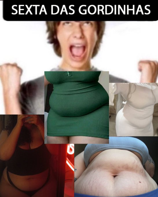 Todo dia uma gordinha tweet media