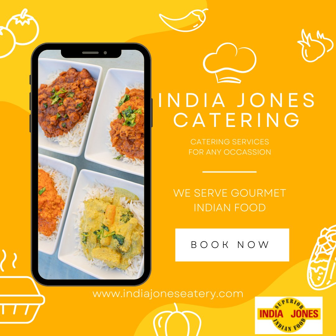 indiajonessac's tweet image. 🎉 Planning an event? Let India Jones cater your next party! 📷 Details and contact information at indiajoneseatery.com #IndiaJones #Catering #SacramentoEvents