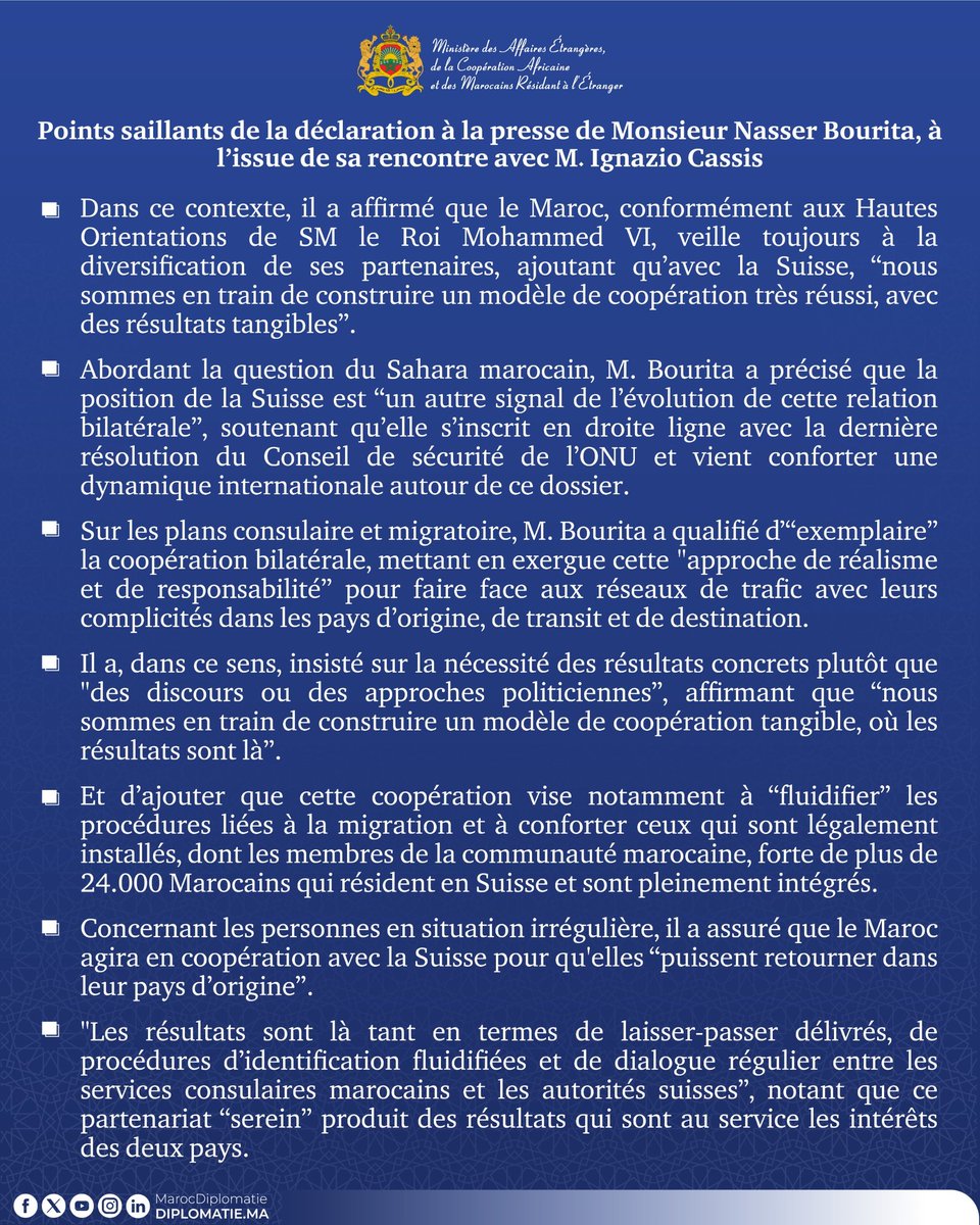 Maroc Diplomatie 🇲🇦 tweet media