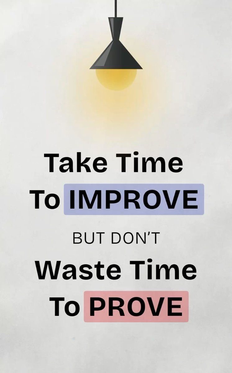 JamieCorbyn's tweet image. Take time to improve, not to prove ✨ 
Real growth happens when you focus on getting better instead of seeking validation every step of the way.
#Motivation #SelfImprovement #GrowthMindset #PersonalGrowth #Mindset