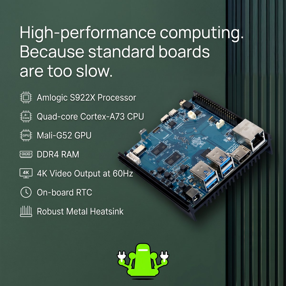 cyberconnect's tweet image. Discover the power of the ODROID N2+ SBC for your advanced computing needs! 🚀💻  
Featuring a quad-core Cortex-A73 CPU and Mali-G52 GPU, it elevates performance!

cyberconnect.shop/shop/product/o…

#CyberConnect #odroid
#hard kernel
#homeassistant