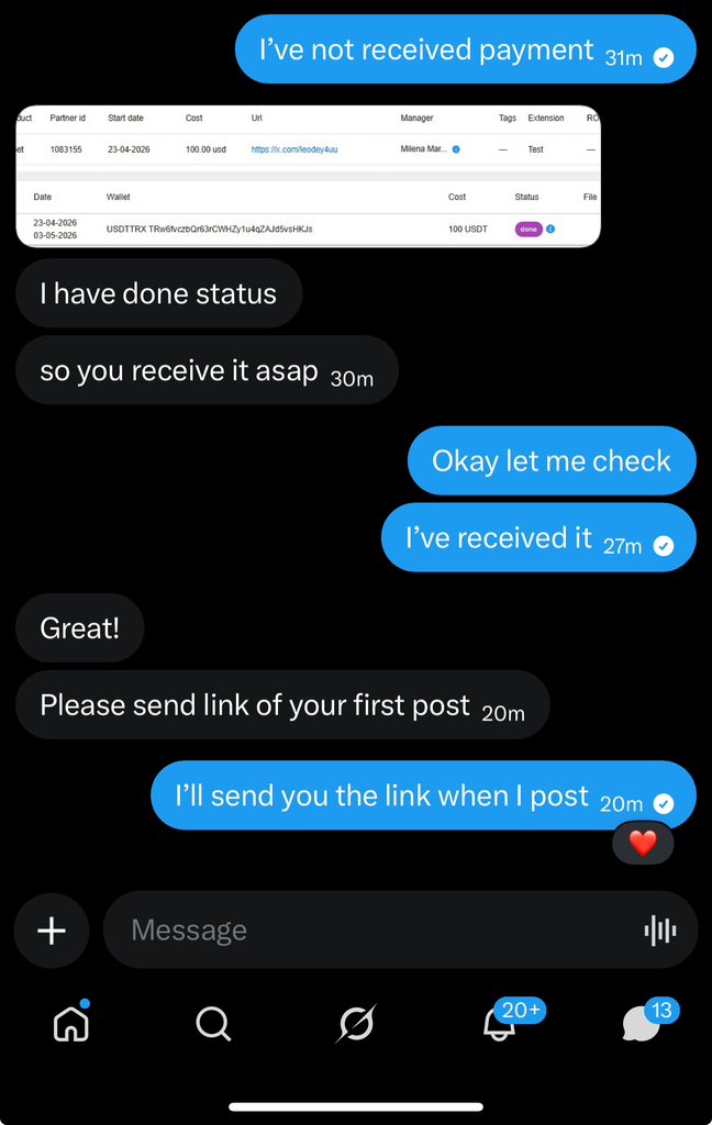 Guess what, even if I don’t get paid today Idc, I just bagged a $100 deal 😂