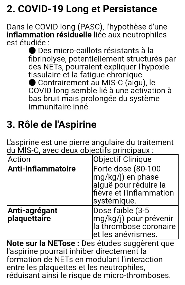 vieil_garde_ph's tweet image. Bsr Mme @AnneliseBocquet 

"Cela renforce le modèle que j'explique depuis longtemps : persistance antigénique (Spike) + dysrégulation immunitaire innée (neutrophiles/NETs) + microcaillots résistants à la fibrinolyse." 😉

Infatigable @AnneliseBocquet 

vous serez entendue !

Cdlt