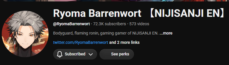 Please subscribe to Ryoma Barrenwort!! If you like Apex Legend, cars, or fashion then he's the right streamer for you!
youtube.com/@RyomaBarrenwo…
