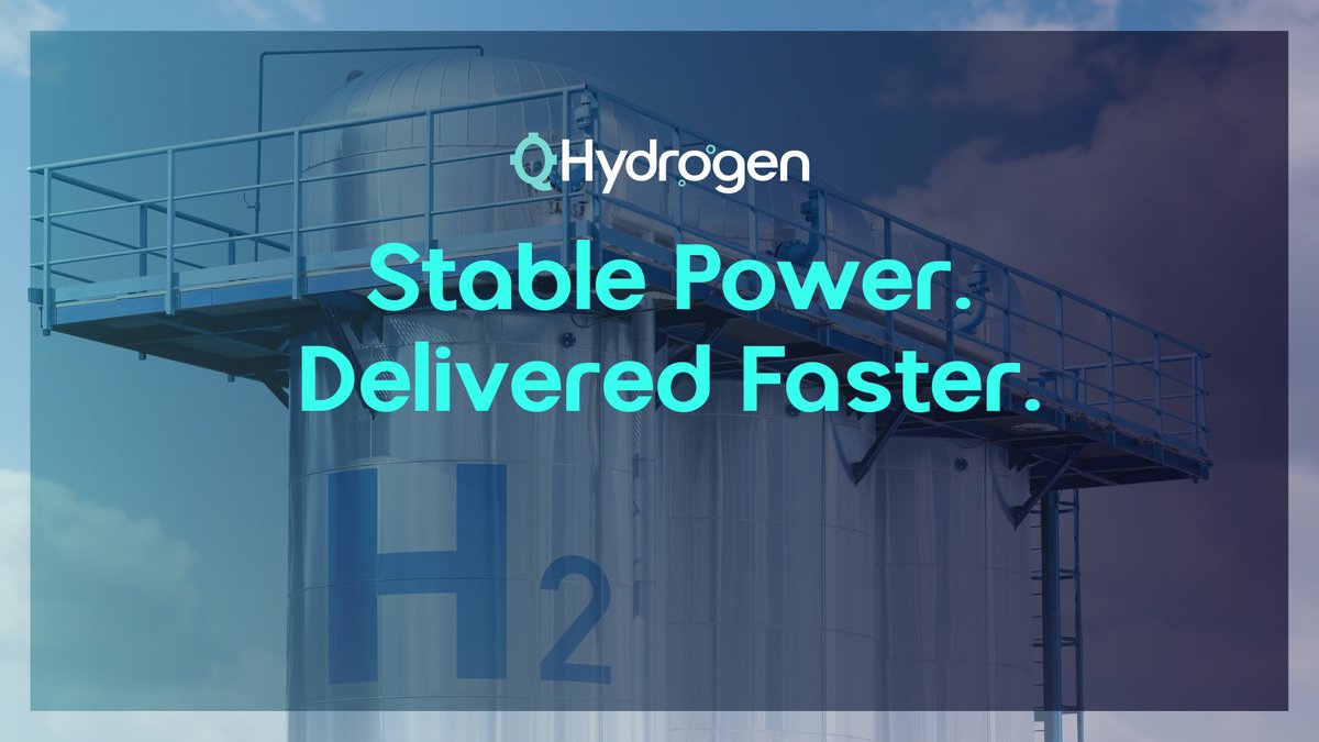 qhydrogen1's tweet image. Energy conditions are changing and Q Hydrogen will support stable, dependable power as demand shifts and expectations grow. 

Learn more: qhydrogen.com

#QHydrogen #Hydrogen #EnergyInnovation #FutureEnergy