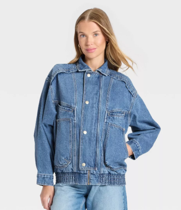 haileyzenith252's tweet image. Women's Relaxed Denim Bomber Jacket - Universal Thread™ Medium Wash
 #womensbomberjacket #bomberjacket #womensjacket #denimjacket #target #sponsored   

Shop now:
 mavely.app.link/e/k8obGbWQAYb