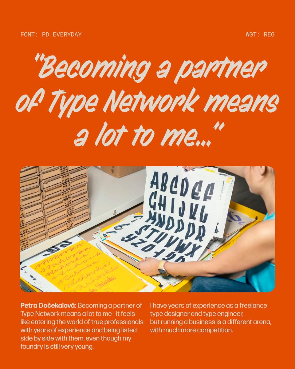 Type Network tweet media