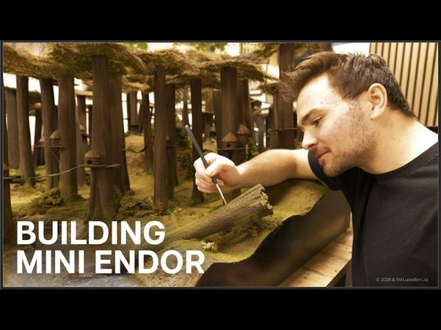JediNewsNetwork's tweet photo. Crafting Endor in Miniature | Star Wars: Worldbuilding - https://t.co/PBEuK8Yvoo #StarWars #ReturnOfTheJedi #Endor #EthanGoodbody #MonStudiosOfficial @StarWars https://t.co/mjElmLwbbA