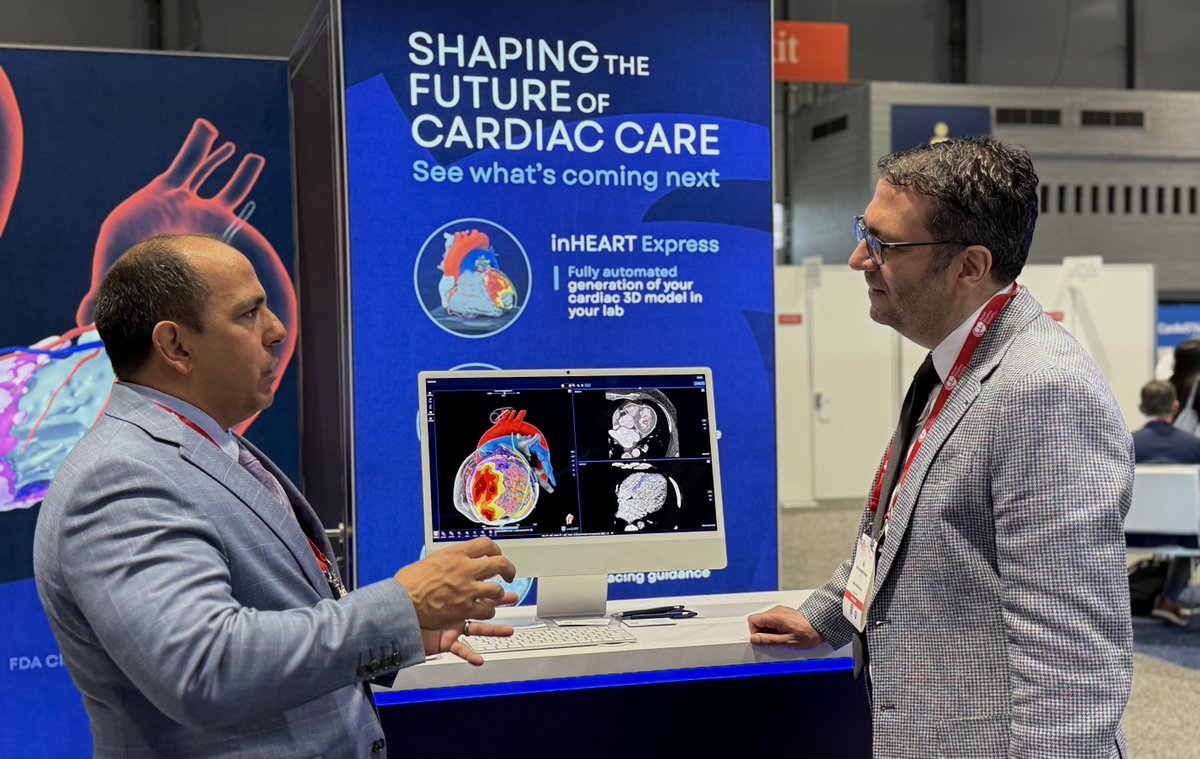 inheartmedical's tweet photo. Shaping the future of cardiac care starts at Booth 528.
If you haven’t yet seen how #inHEART can streamline workflows and shorten procedures, come experience it firsthand at #HRS26 - now through Sunday, April 26.

@HRSonline #epeeps #VTablation #electrophysiology #cardiacimaging https://t.co/Q1b8rJVOfU
