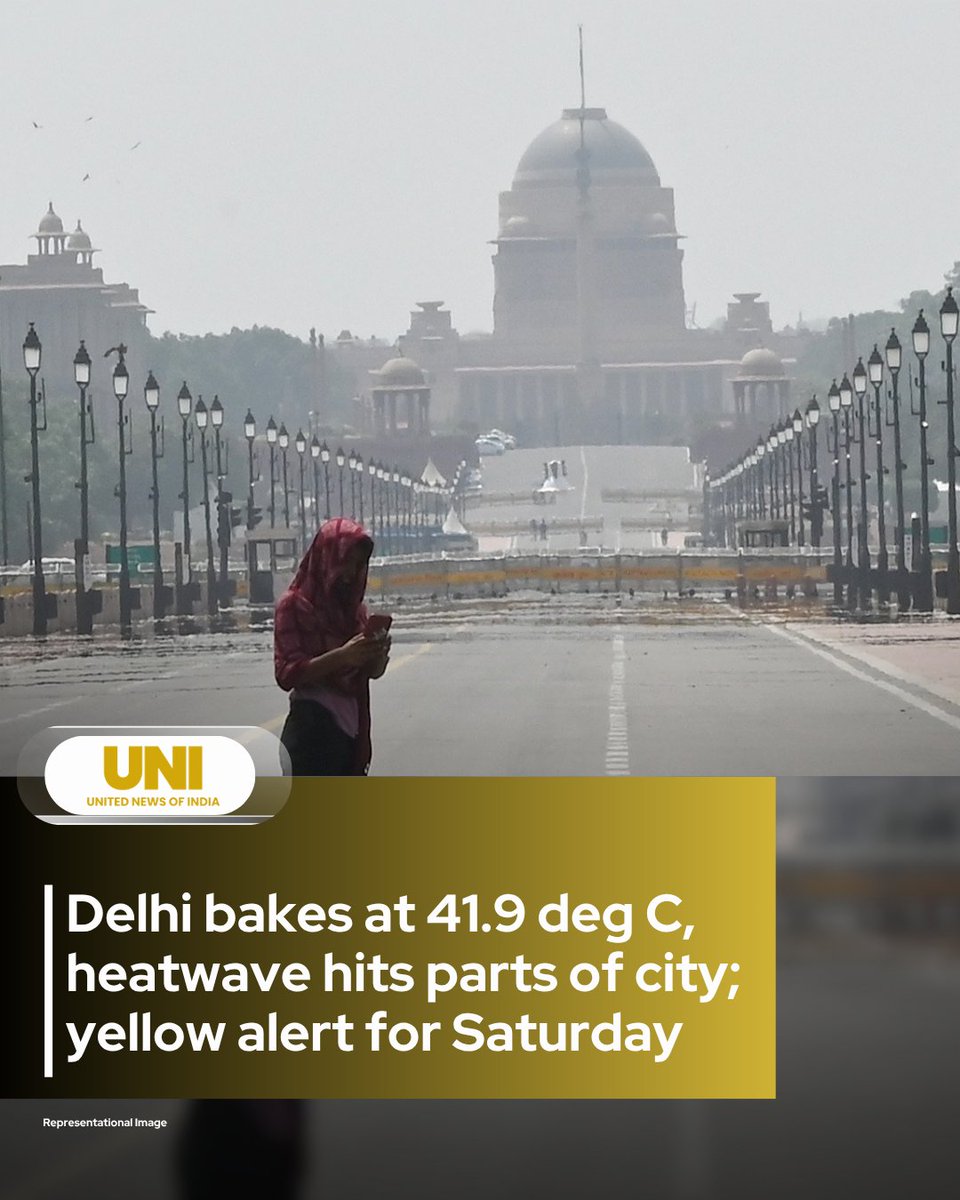 Delhi Temperature Inversion Heatwaves in isolated parts of Delhi baked the city as temperatures ...