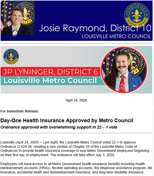 Louisville Metro Council Democratic Caucus tweet media