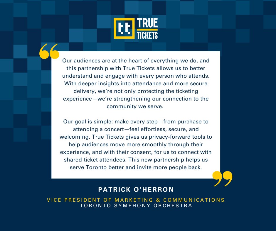 True Tickets tweet media