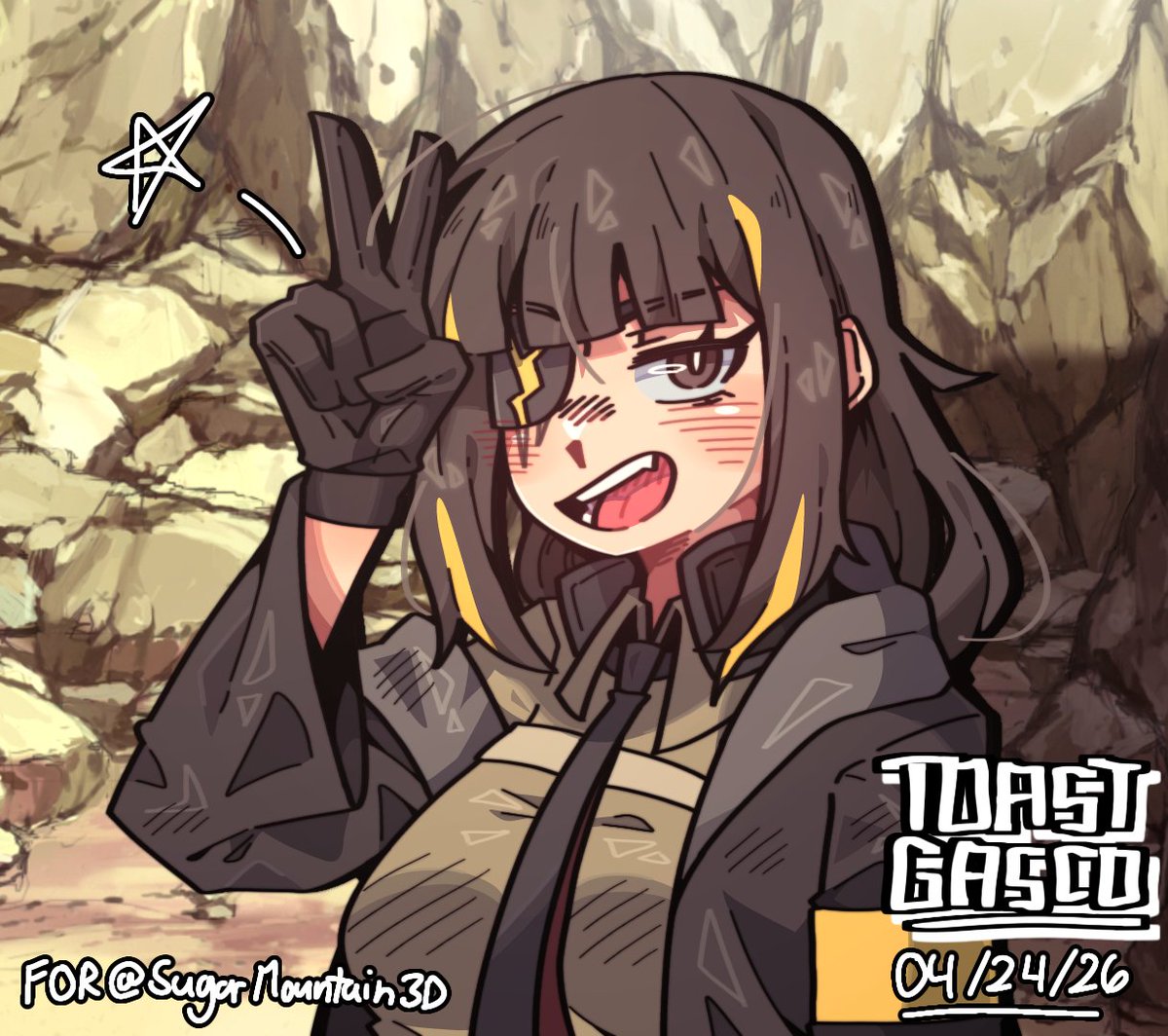 ToasterCastles's tweet image. Drunken M16a1 and silly M16a1
Comm for @SugarMountain3D !!
#rkgk #art #girlsfrontline #gfl