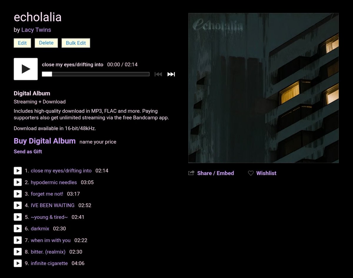 cal - new album tweet media