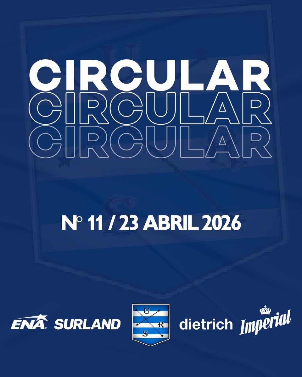 Ursrugby's tweet image. #Circular Ya se encuentra disponible la CIRCULAR N° 11 correspondiente al 23 de abril de 2026

⬇️ link de descarga drive.google.com/drive/folders/…

#Ursrugby #Rugby #URS #UAR