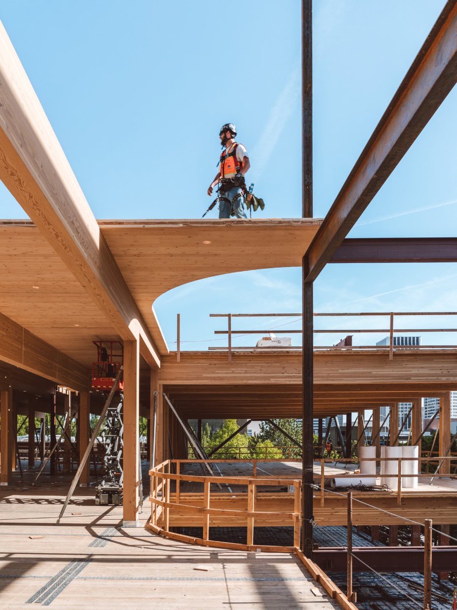 LEVERARC's tweet photo. Climate Smart Wood Group hosts “Case studies in CSW procurement: Intentional Sourcing of Climate Smart Wood” on April 29, 2026 at 12 pm PST. Timothy Cooke, LEVER, and Alison Peitz, @LakeFlato, present project approaches and sourcing considerations https://t.co/gty5lRcG6O