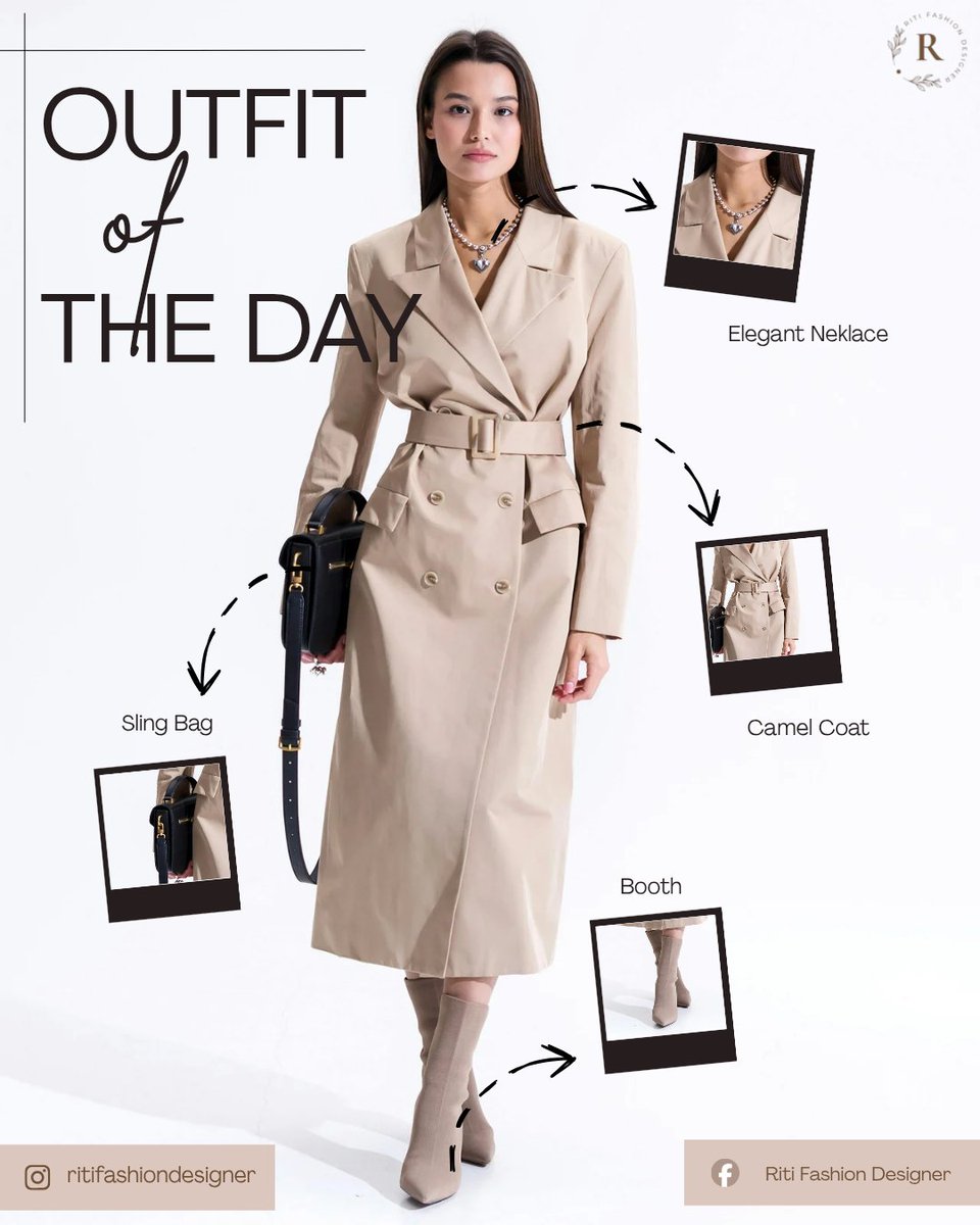 RitiDigital's tweet image. ✨ Outfit of the Day🤌🏻
🎀 Minimal. Elegant. Timeless. 🎀

🌸Your everyday style, upgraded 🤍
✨Effortless elegance with a modern touch💫

🛍️Shop the look: ritifashiondesigner.com

#RitiFashionDesigner #OOTD #Style #Fashion #ElegantLook