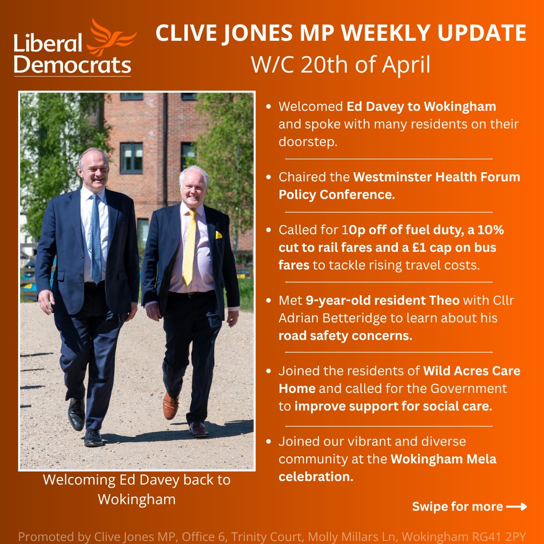 Clive Jones MP tweet media