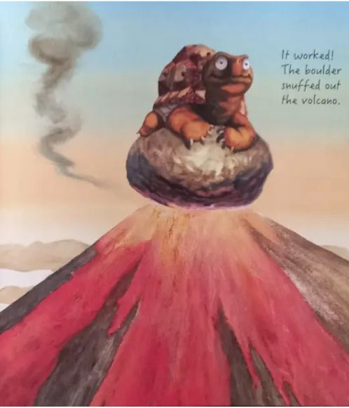 AlbertTortoise's tweet image. THE BOULDER SNUFFED OUT THE VOLCANO. See what ALBERT is up to in #ALBERTthetortoise picturebook ALBERT SUPERSIZE. #AvailableNow 9 #ALBERT #picturebooks, 3 #BoardBooks &amp;amp; #ActivityBook Alberttortoise.com
#tortoise #volcano #illustration #oilpainting #bookart #storytime #books