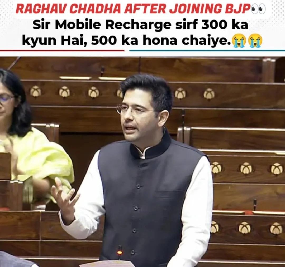 BJP effect 😕
#RaghavChadha