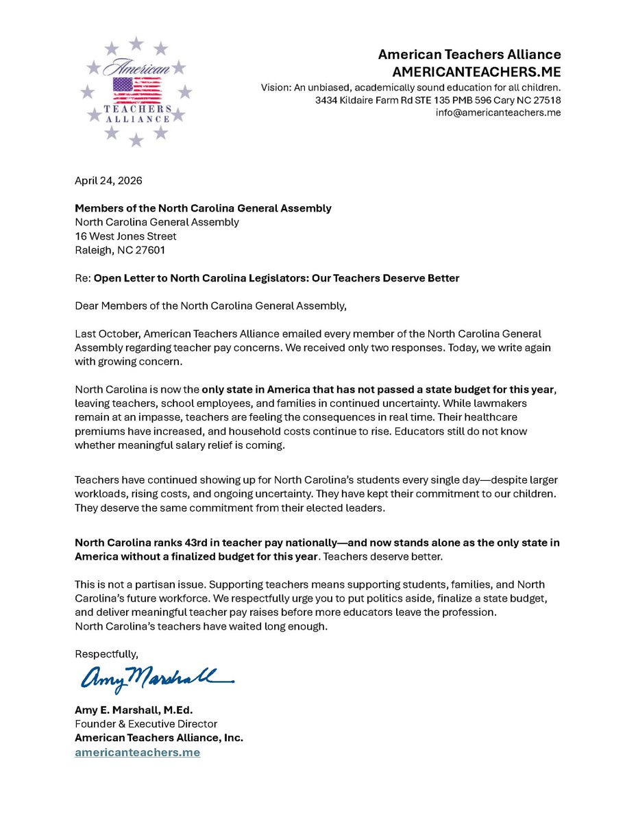 American Teachers Alliance tweet media