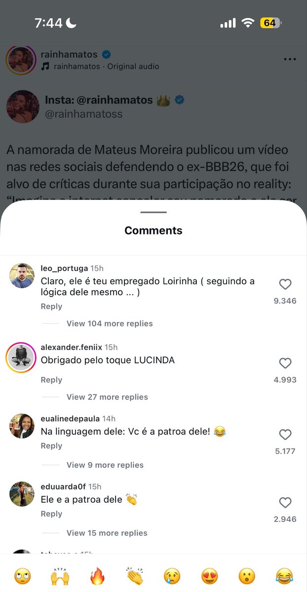 receba o carinho da galera mateus