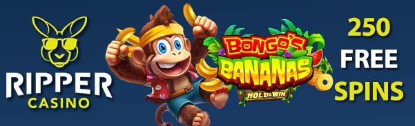NoDepositForum's tweet image. RIPPER CASINO DEPOSIT BONUS - 250 DEPOSIT SPINS ON 'BONGO'S BANANAS - THEN GET A $30 FREE CHIP
shorturl.at/ah7gY
#rippercasino #depositbonus #nodepositbonus #freechip