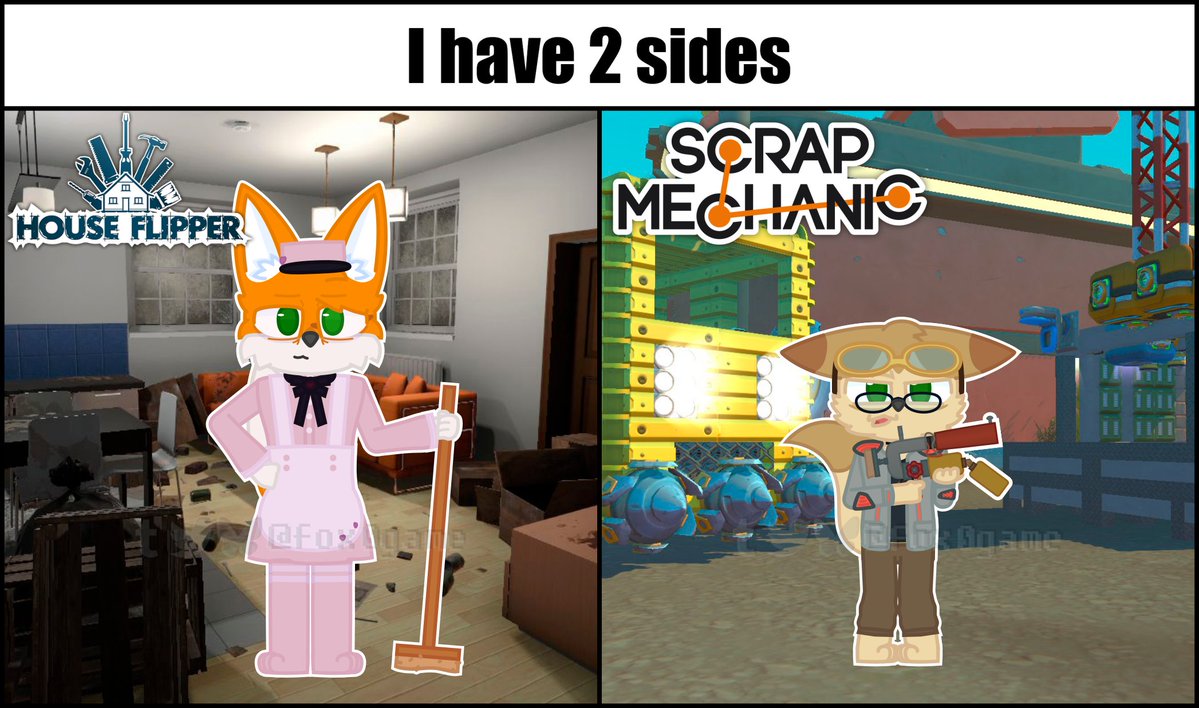 I have 2 sides

#art #fyp #furry #meme
