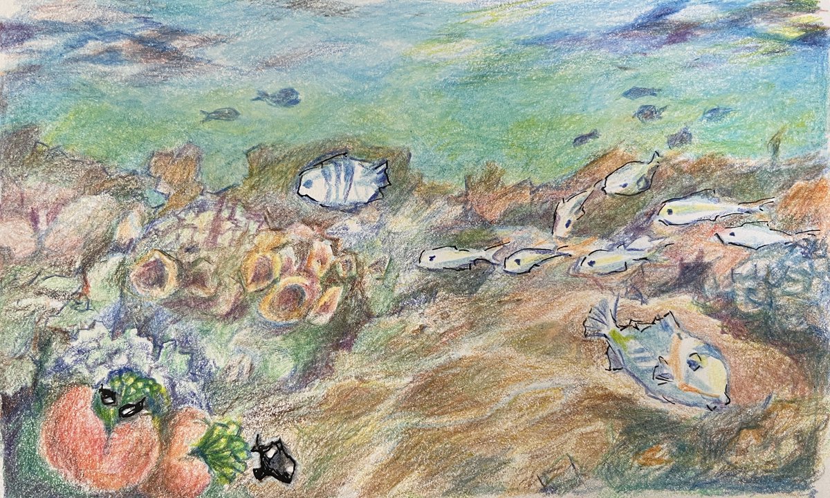 BjengComix's tweet image. cowabungacraftsman.blogspot.com/2026/04/sketch…
Swimming with fishes in Moorea, Tahiti.
#moorea, #mooreabeach, #tahiti, #mooreabeachvillas